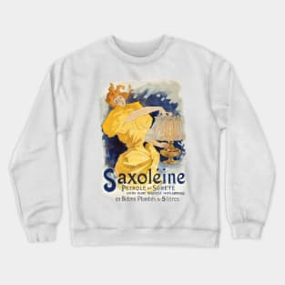 Poster for Saxoleine, safety lamp oil Crewneck Sweatshirt